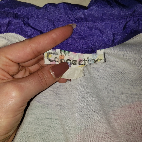 Vtg Windbreaker Jacket Colorful - Picture 3 of 4